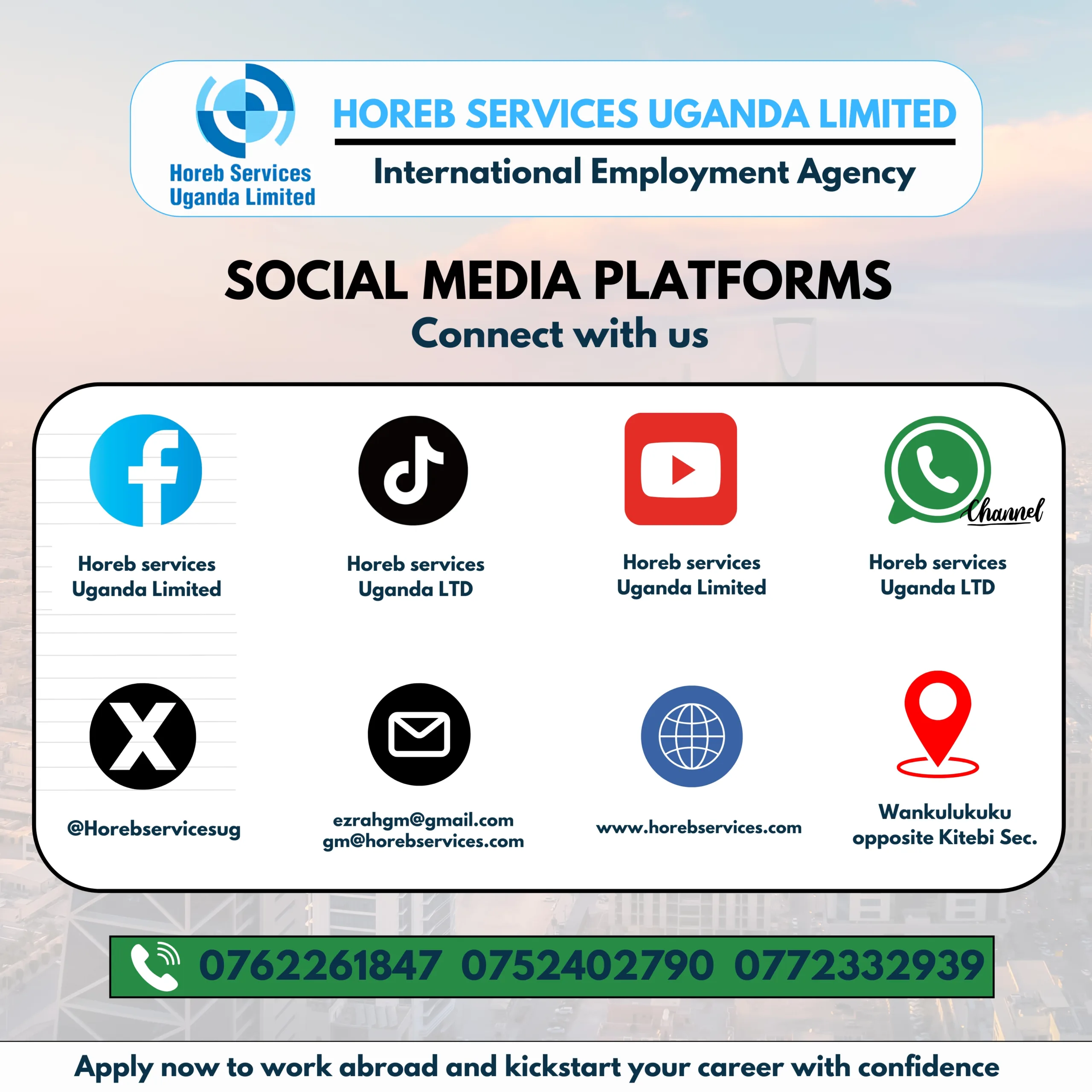 social media flyer